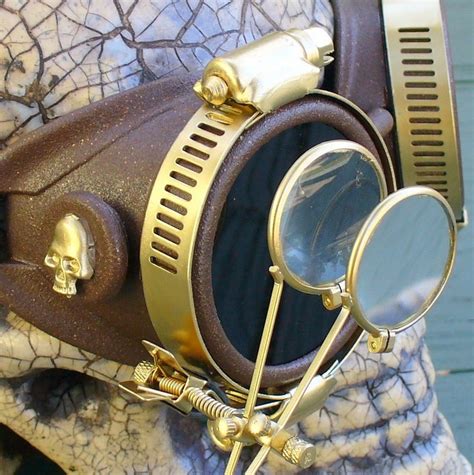 Steampunk Goggles Glasses Time Travel Crazy Scientists Oculo Vision