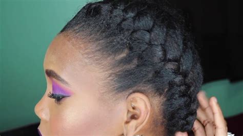 French Braid Black Hair Tutorial Tutorial