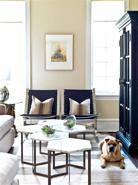 This Transitional Sitting Area Is A Comfortable Blend Of Traditional