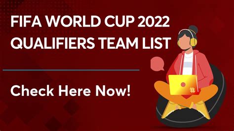 Fifa World Cup 2022 Qualifiers Team Listcheck Out Here Now