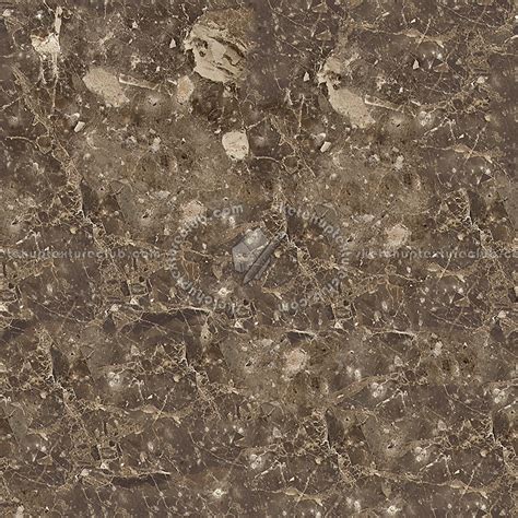 Slab Brown Marble Breccia Texture Seamless 01968