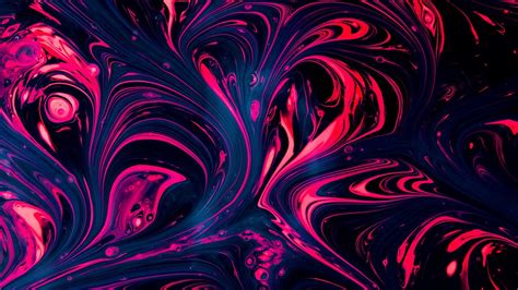 Wallpaper Paint Stains Abstraction Purple Hd Picture Image