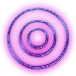 Neon Purple Circle | Glowing Purple Neon Icons Symbols Shapes » Icons Etc | Purple, Neon purple ...