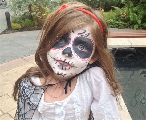 Day Of The Dead Face Paint Ideas Simple