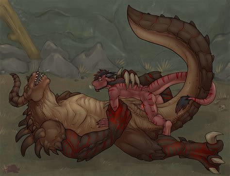 Rule 34 3 Toes Anthro Claws Closed Eyes Deathclaw Deezmo Draca Dragon