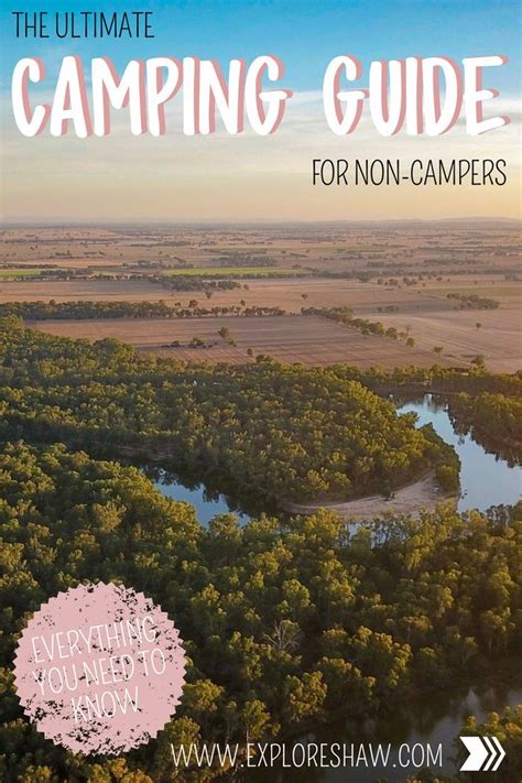A Camping Guide For Non Campers Camping Guide Camping For Beginners