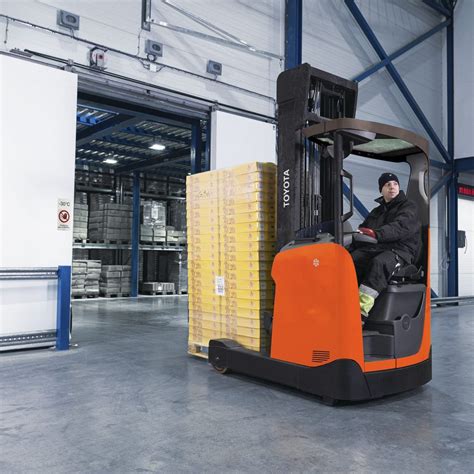 Moving Mast Reach Truck Toyota Material Handling Systems