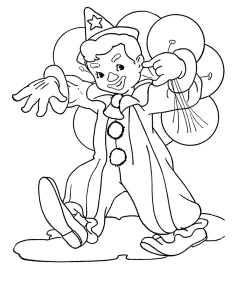 Clown Coloring Pages Free Printable Coloring Pages For Kids