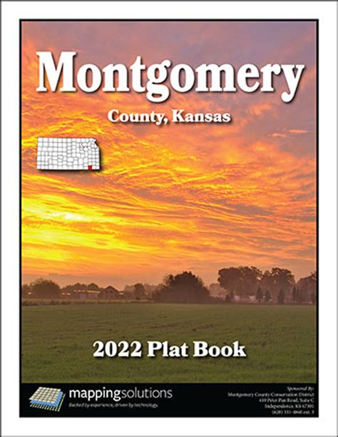 Montgomery County Kansas 2022 Plat Book Mapping Solutions