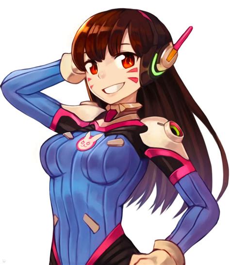 Overwatch Dva By Sookmo Overwatch Female Characters Game Character