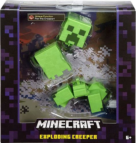 Minecraft Survival Mode Exploding Creeper 5 Action Figure Mattel Toys