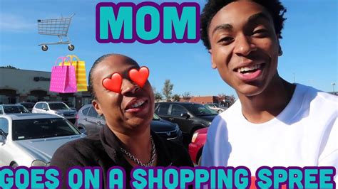 I Took My Mom On A Shopping Spree Youtube