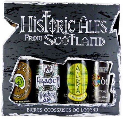 Пиво Williams Bros Historic Ales From Scotland T Set 4 Bottless In