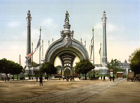 Grand Entrance Exposition Universal Paris France 1900 Paris Worlds