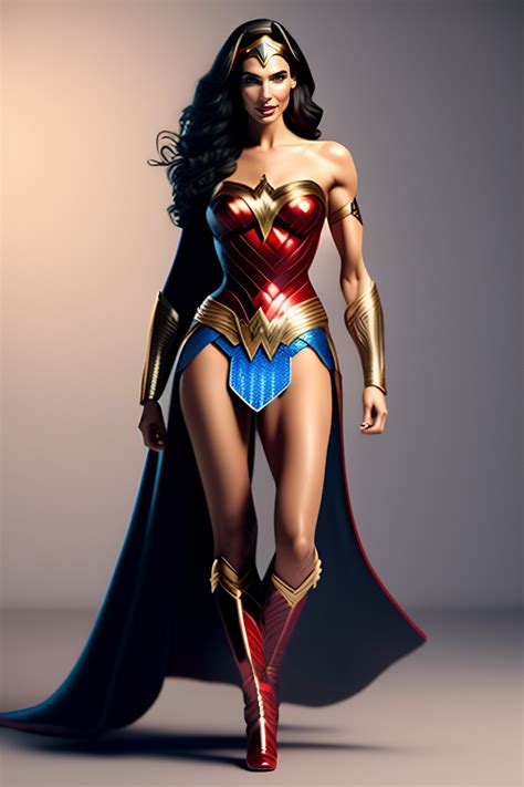 Lexica Full Body 3d Render Of Gal Gadot Wonder Woman Beautiful