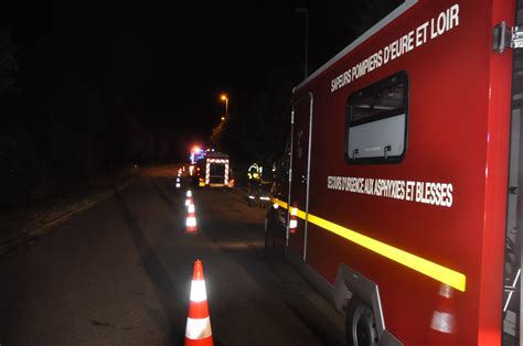 Eure et Loir une blessée dans un accident de voiture