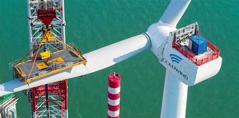 Chinas Largest Offshore Wind Turbine In Place As Goldwind 8mw