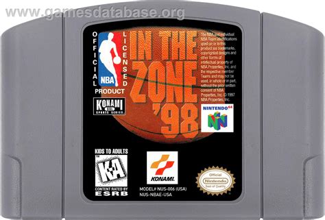 Nba In The Zone 98 Nintendo N64 Games Database