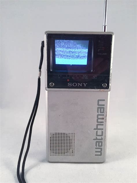 Vintage Sony Watchman Model FD-20A - Tested - Blamm | Sony design, Sony, Sony electronics