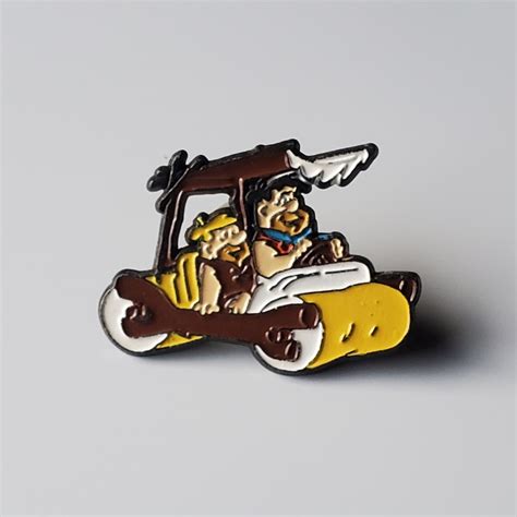 Vintage The Flintstone Pin Badges Made In 1994 Etsy