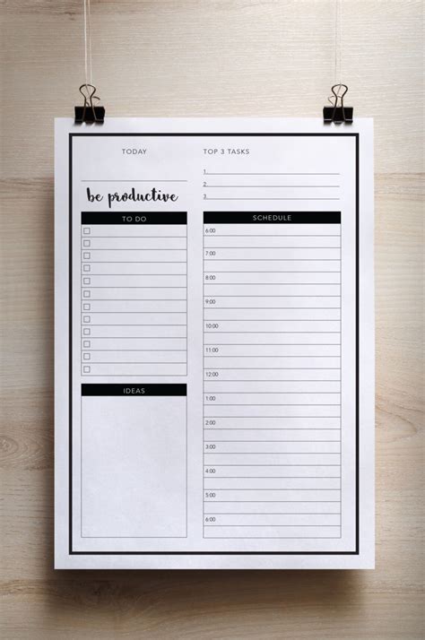 Daily Planner Etsy