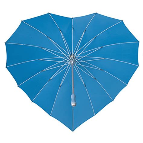 Love Heart Umbrella Sky Blue Umbrella Heaven 1000 Umbrellas