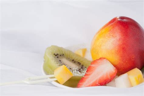 Fresh Fruit White Background Stock Photo Image Of Peach Fruit 24708812