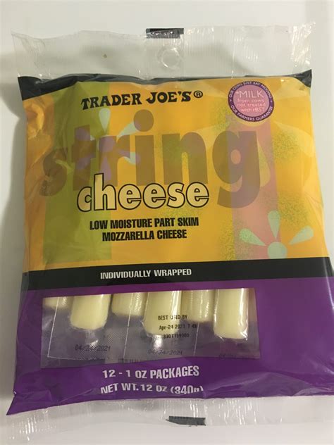 Learn how to shop at trader joe's for quality cheese that. Trader Joe's String Cheese, Mozzarella Sticks - Trader Joe ...