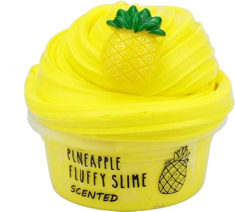 4 Pack Butter Slime Kit Fragrant Diy Slime Fruit Cloud Slime For Kids