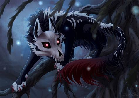 Spirit Wolf In 2022 Fantasy Creatures Art Fantasy Art Mythical