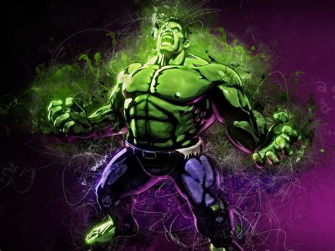 Wallpaper Angry Hulk Marvel Superhero Fan Art Desktop Wallpaper Hd
