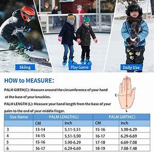 Unigear Kids Ski Gloves Waterproof Winter Cold Weather Snowboard Snow