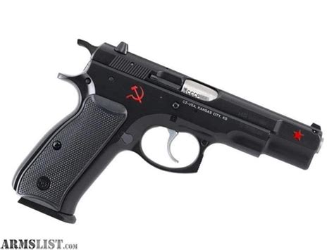 Armslist For Sale Cz 75b 9mm Cold War Commemorative Red Star Edition Blk