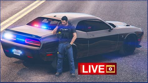 Lspdfr Live Unmarked Dodge Challenger Hellcat Patrol Retweet For
