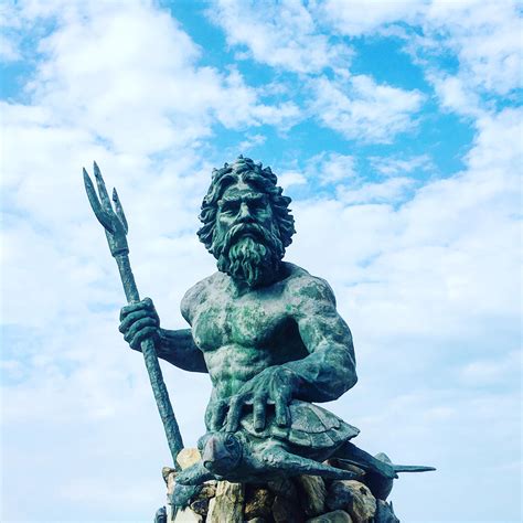 King Neptune Statue In Virginia Beach Va Shot On Iphone 6s Plus R