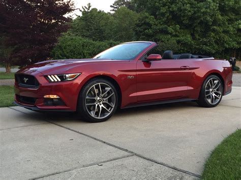 2015 Ruby Red Mustang Gt Convertible Ford Pinterest
