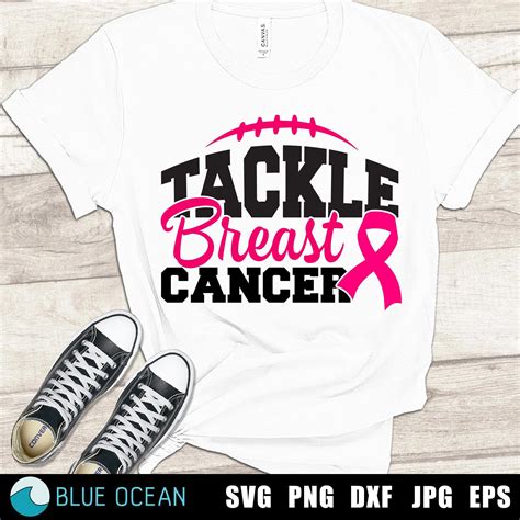 Tackle Breast Cancer Svg Png Eps Pdf Breast Cancer Svg Etsy