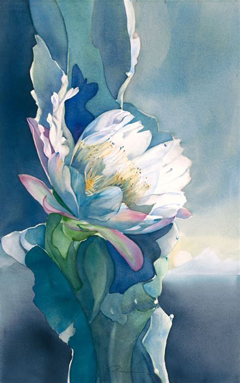 Out Of The Blue Jeanne Bonine Watercolor Artist