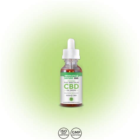 Cbd tinctures are concentrated cbd products that are designed to be consumed orally, such as being placed under the tongue, you can also purchase cbd tinctures. Absolute Nature CBD 500mg CBD Oil