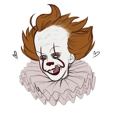 Pennywise Itmovie It2017 Sticker By 0x Ayuchan X0