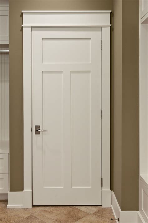 Custom Wood Interior Doors Craftsman Style Custom Interior Paint Grade