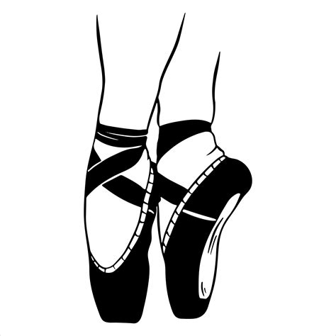 Ballet Shoes Cartoon Style 2403428 Vector Art At Vecteezy