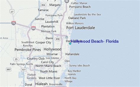 Hollywood Beach Florida Tide Station Location Guide