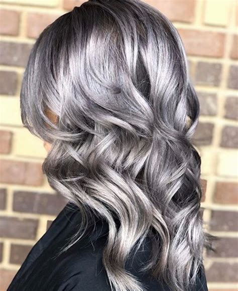 By far, the easiest way to go gray is to get a short cut. The Prettiest Shades Of Silver Hair & Gray Hair to Inspire ...