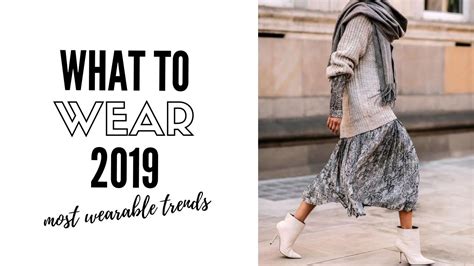 Top Wearable Fashion Trends How To Style Youtube