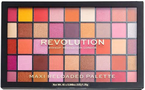 Makeup Revolution Maxi Reloaded Palette Paleta Sypkich Cieni Do Powiek