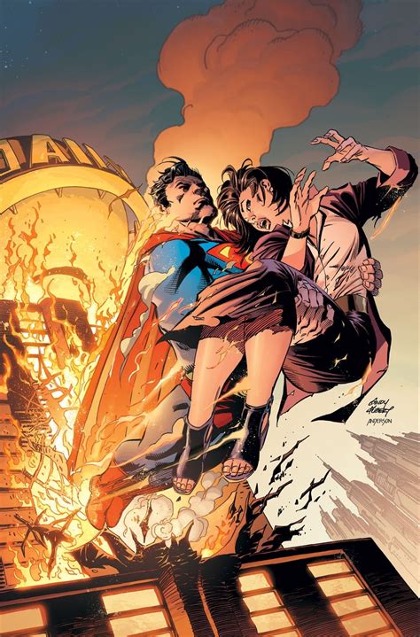Cover Superman Up In The Sky 3 By Andy Kubert Colors By Brad Anderson