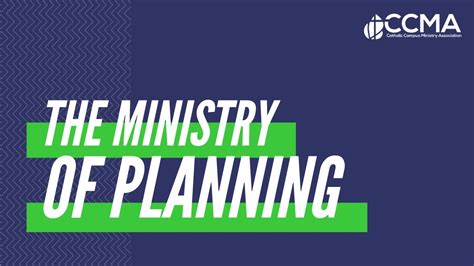 The Ministry Of Planning Youtube