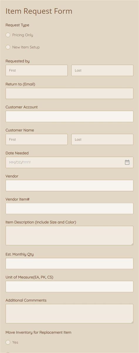 Quality Control Form Template Formbuilder