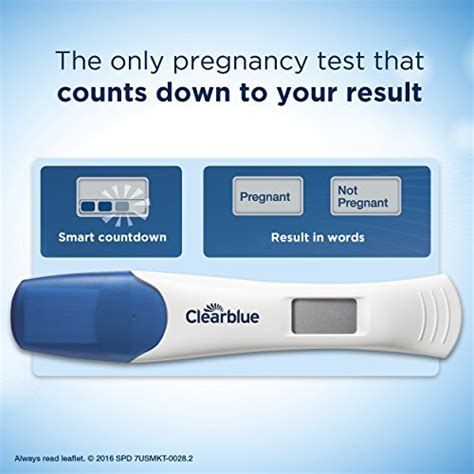 Find deals on products in health care on amazon. Clearblue Digital Pregnancy Test with Smart Countdown, 5 ...